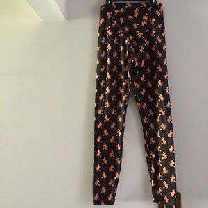 Sissycos Women’s Halloween leggings. Size Large Like New